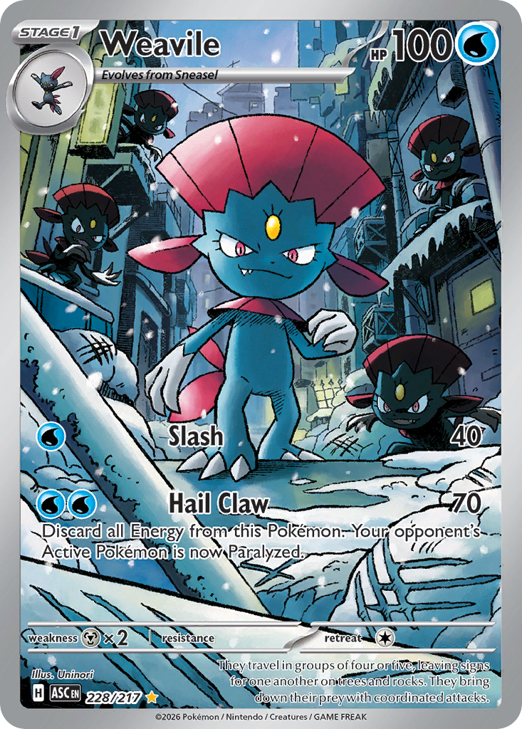 Weavile (Ascended Heroes 228)
