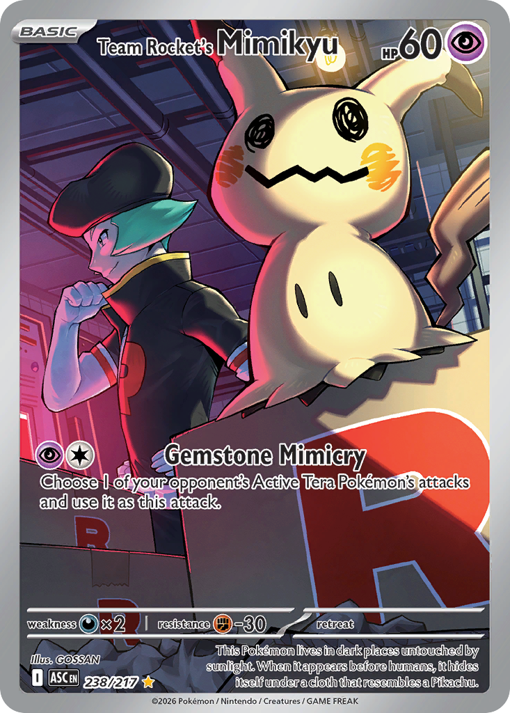 Team Rocket's Mimikyu (Ascended Heroes 238)