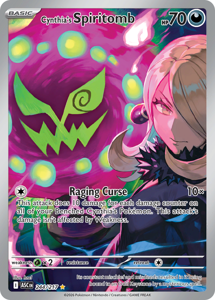 Cynthia's Spiritomb (Ascended Heroes 244)