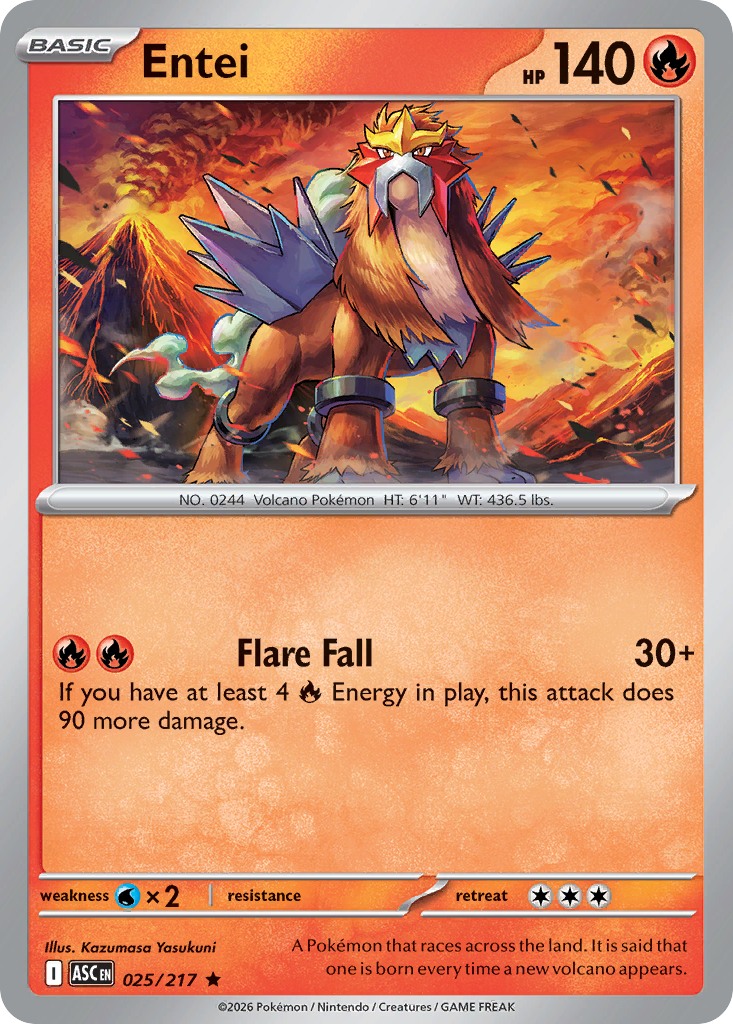 Entei - Ascended Heroes 25