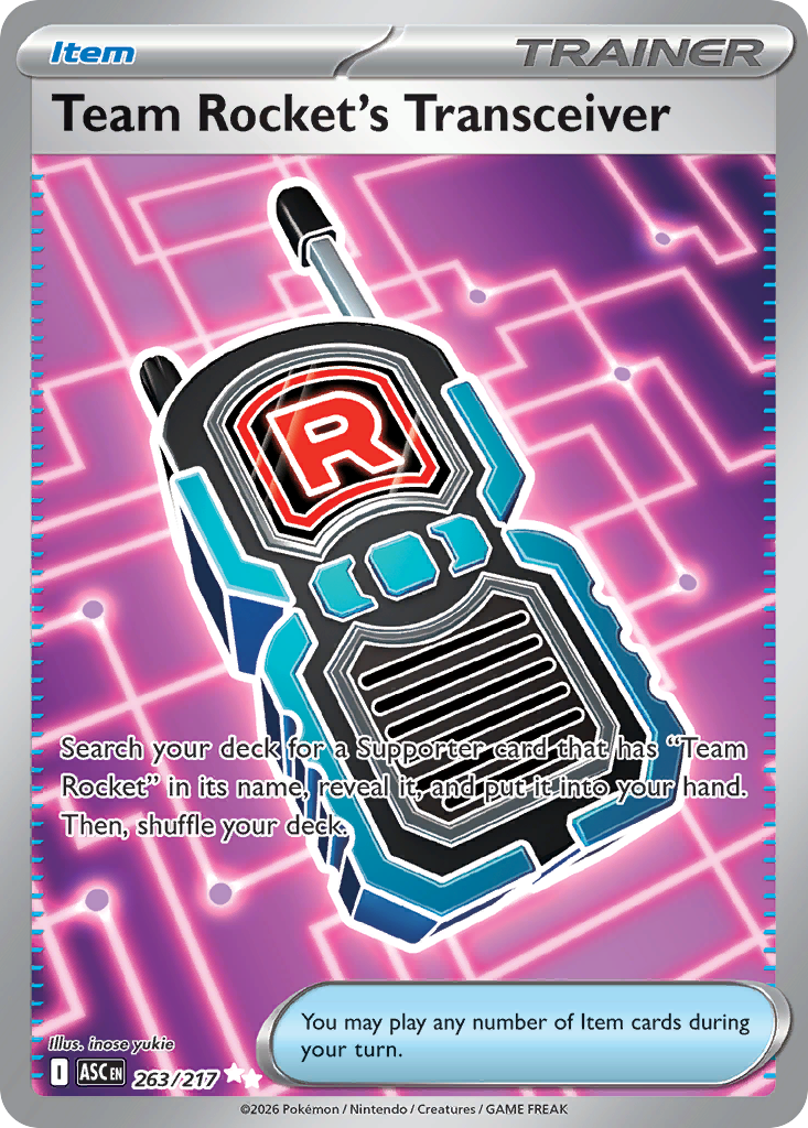 Team Rocket's Transceiver (Ascended Heroes 263)