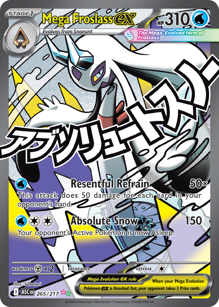 Mega Froslass ex (Ascended Heroes 265)