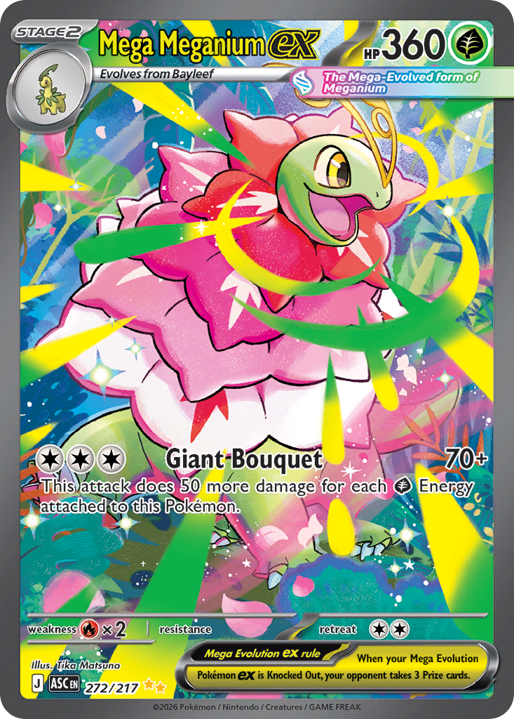 Mega Meganium ex (Ascended Heroes 272)