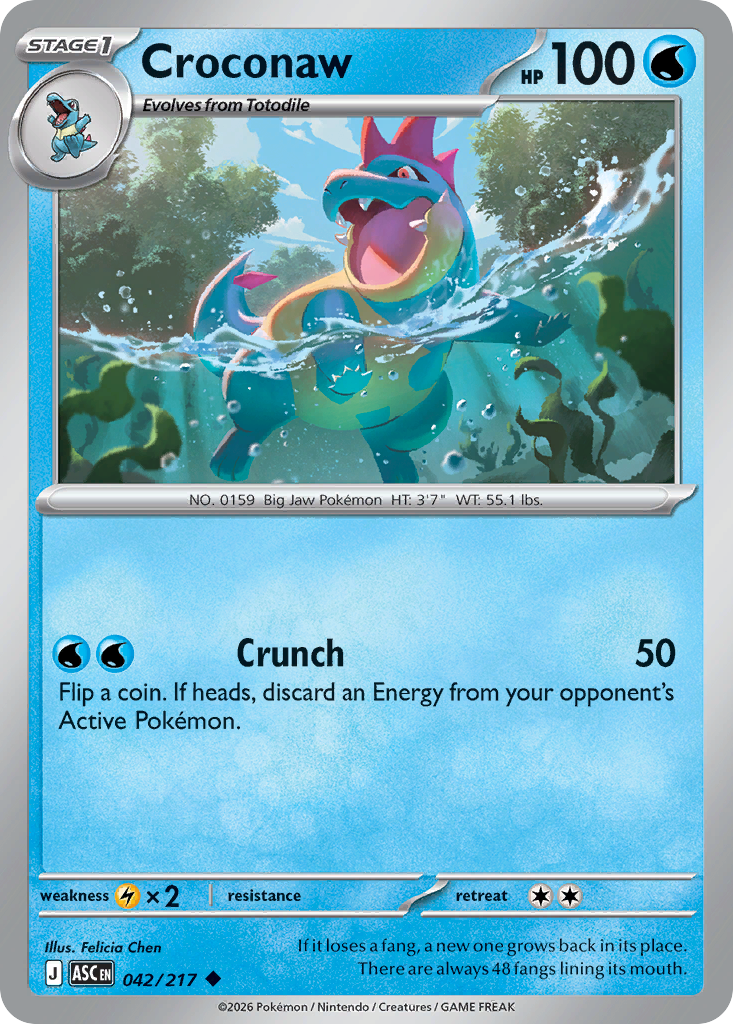 Croconaw (Ascended Heroes 42)
