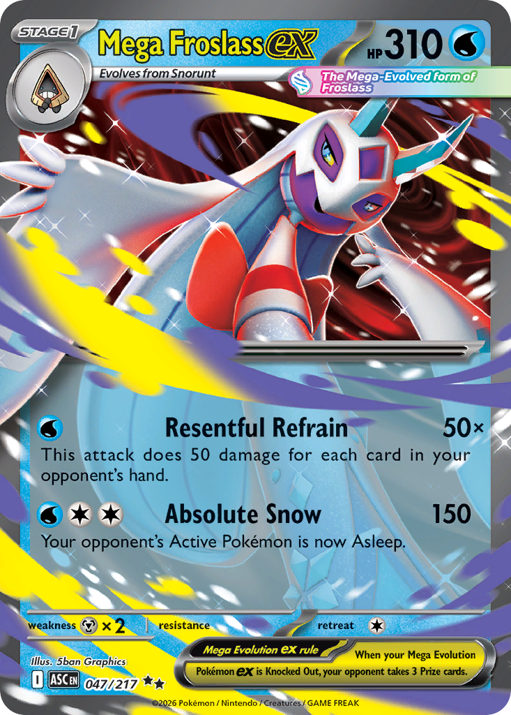 Mega Froslass ex (Ascended Heroes 47)