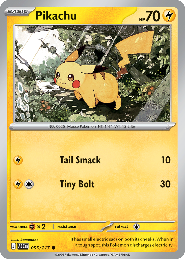 Pikachu (Ascended Heroes 55)