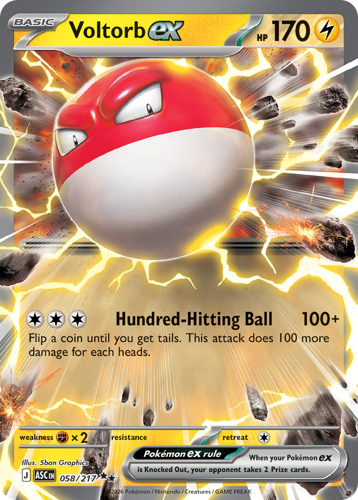 Voltorb ex (Ascended Heroes 58)
