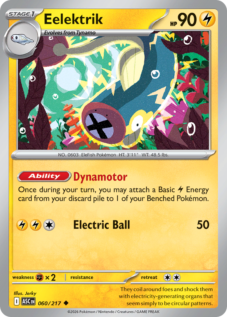 Eelektrik (Ascended Heroes 60)