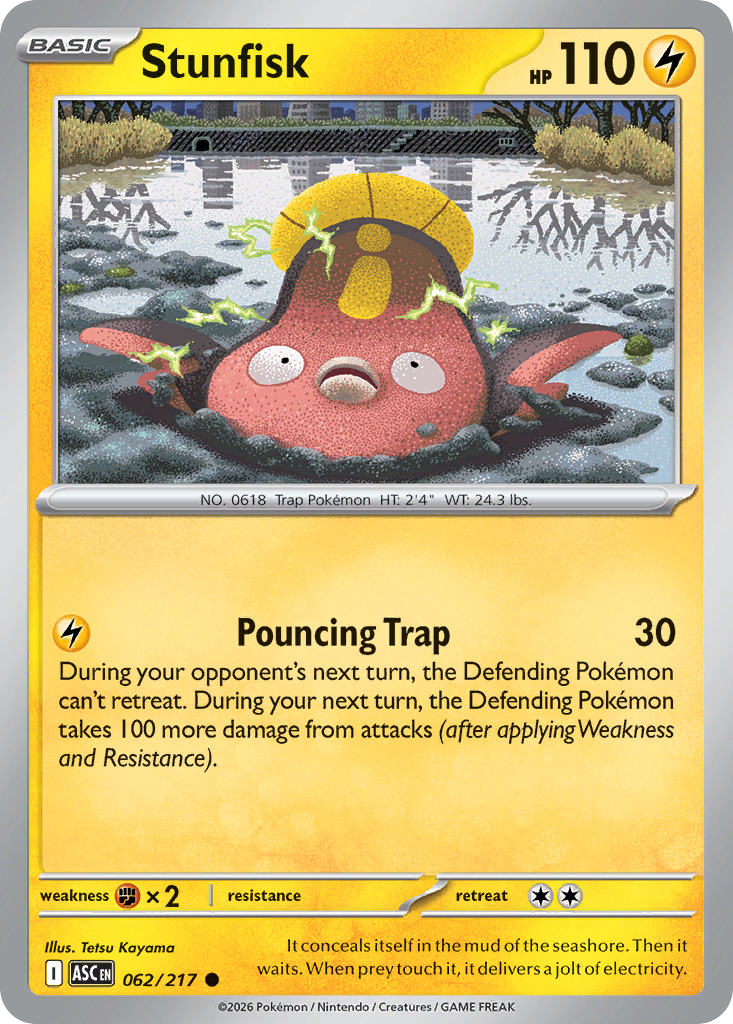 Stunfisk (Ascended Heroes 62)
