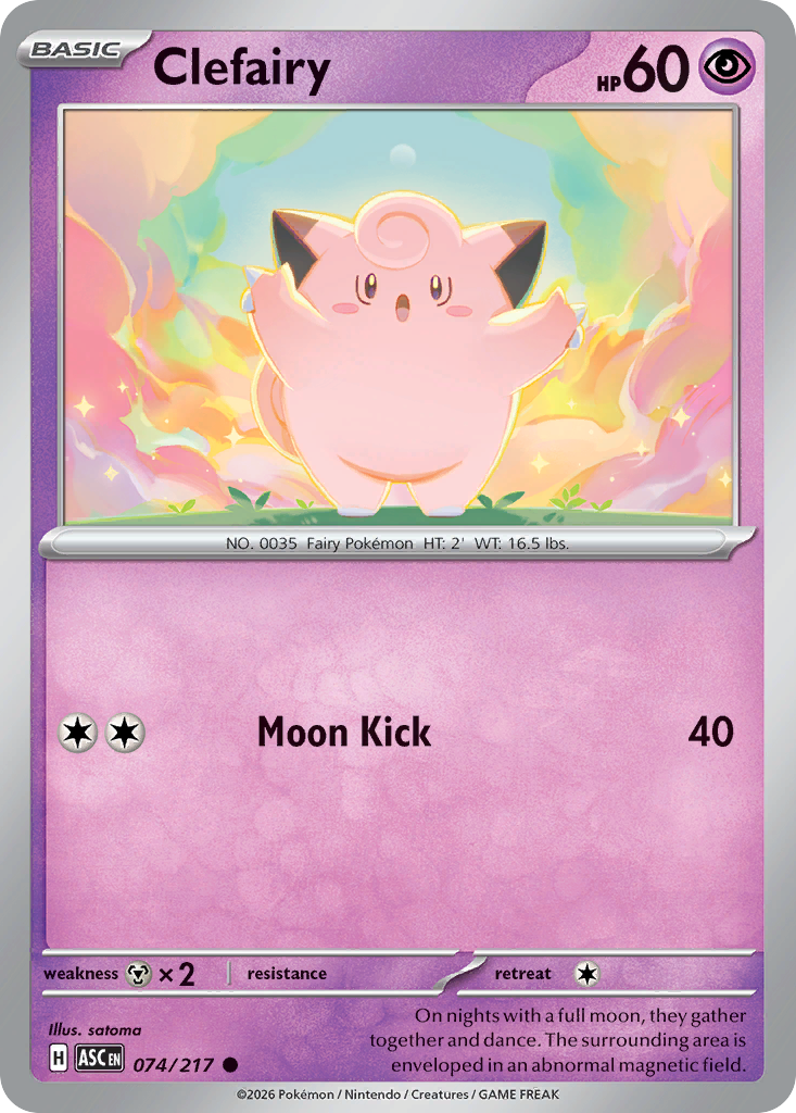 Clefairy (Ascended Heroes 74)