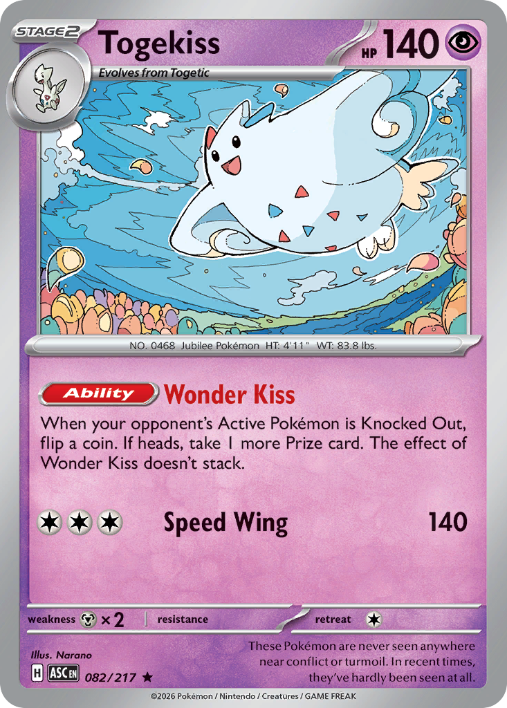 Togekiss (Ascended Heroes 82)