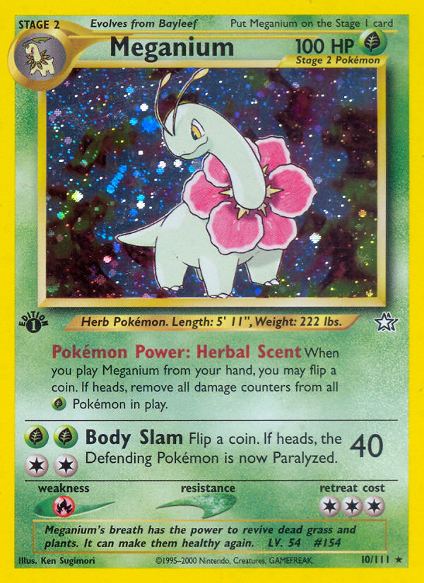 Meganium (Neo Genesis 10)