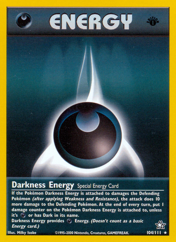 Darkness Energy (Neo Genesis 104)
