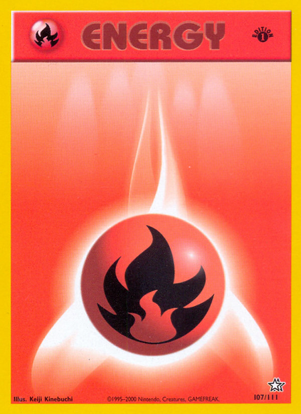 Fire Energy (Neo Genesis 107)