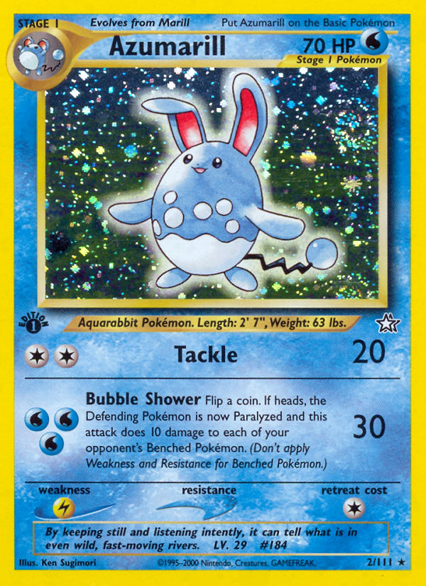 Azumarill (Neo Genesis 2)
