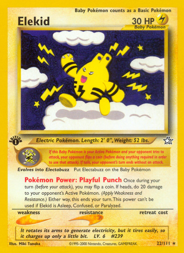 Elekid (Neo Genesis 22)