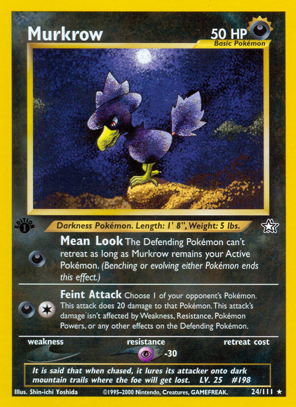 Murkrow (Neo Genesis 24)