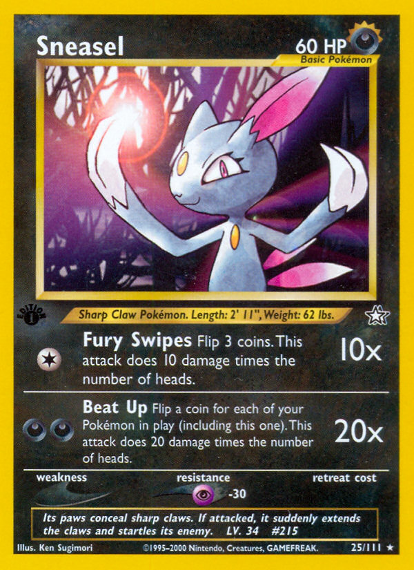 Sneasel (Neo Genesis 25)