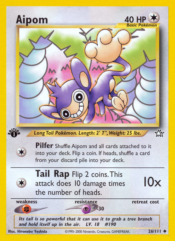 Aipom (Neo Genesis 26)