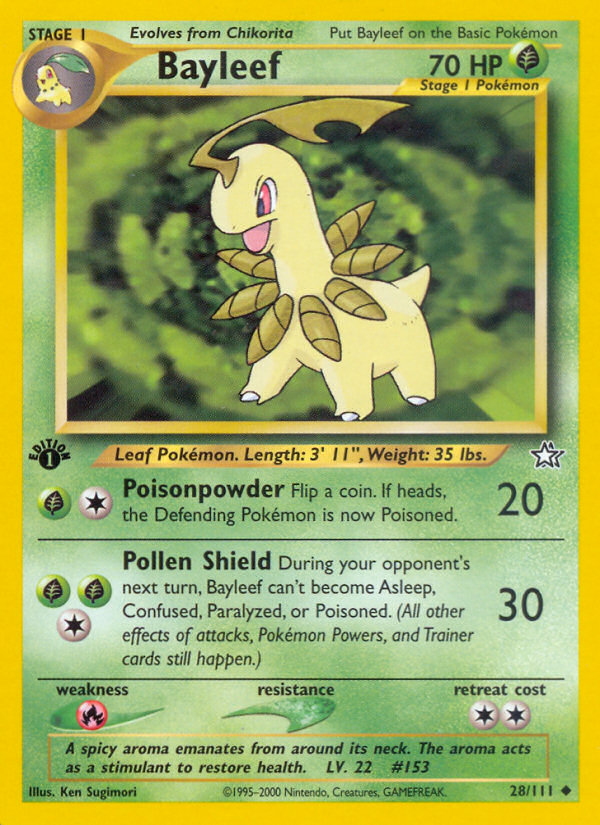 Bayleef (Neo Genesis 28)