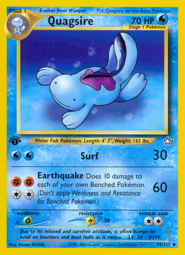 Quagsire (Neo Genesis 45)