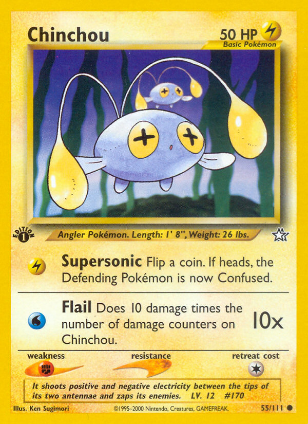 Chinchou (Neo Genesis 55)