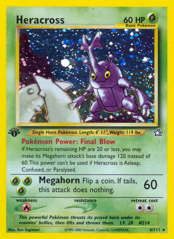 Heracross (Neo Genesis 6)