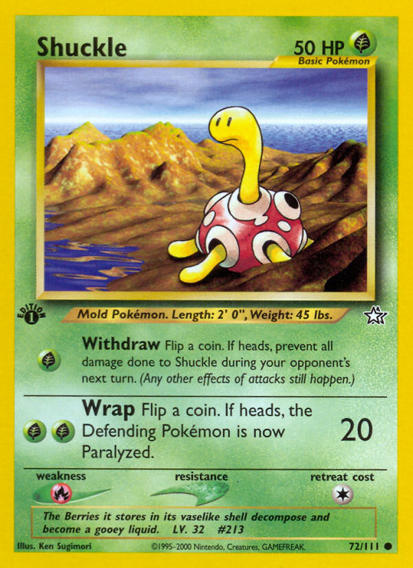 Shuckle (Neo Genesis 72)