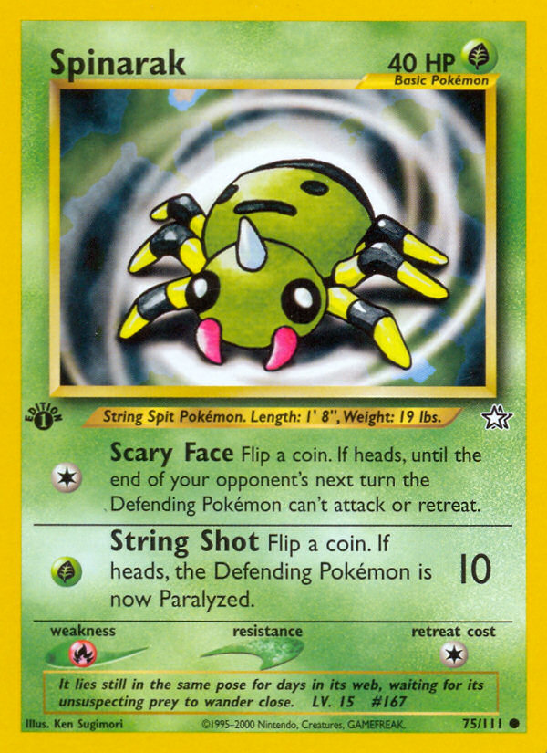 Spinarak (Neo Genesis 75)