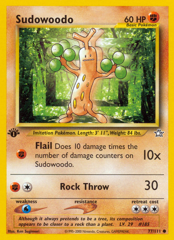 Sudowoodo (Neo Genesis 77)