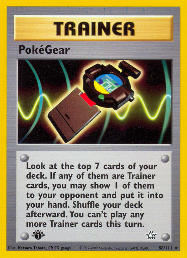 PokéGear (Neo Genesis 88)