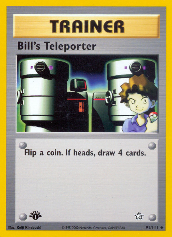 Bill's Teleporter (Neo Genesis 91)